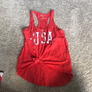 Pink old navy tank top